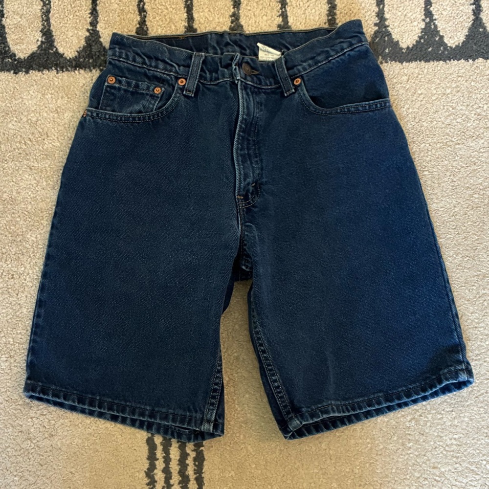 Vintage Levi’s Black Tab Bermuda Jean Shorts 9” Inseam